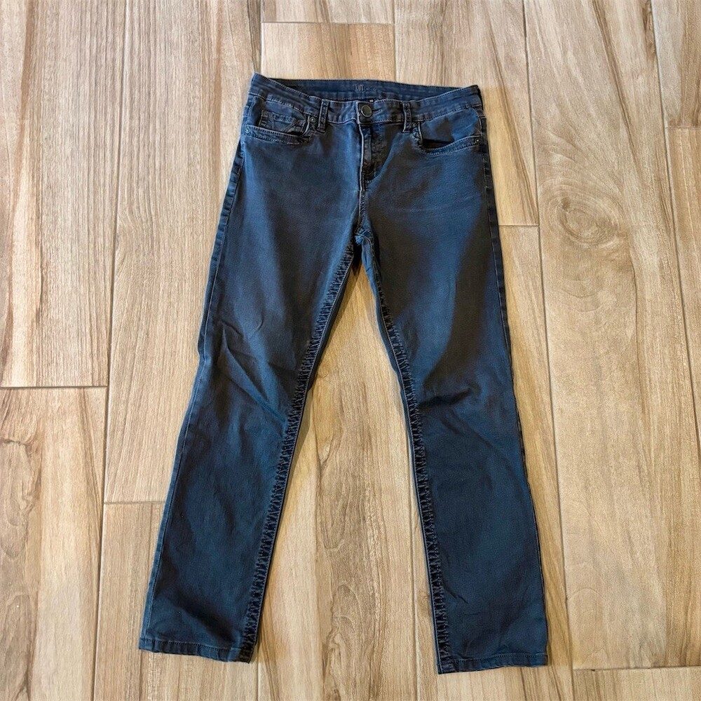 Kut from the Kloth Womens Skinny Jeans Size 10 Gray Charcoal Wash Stretch